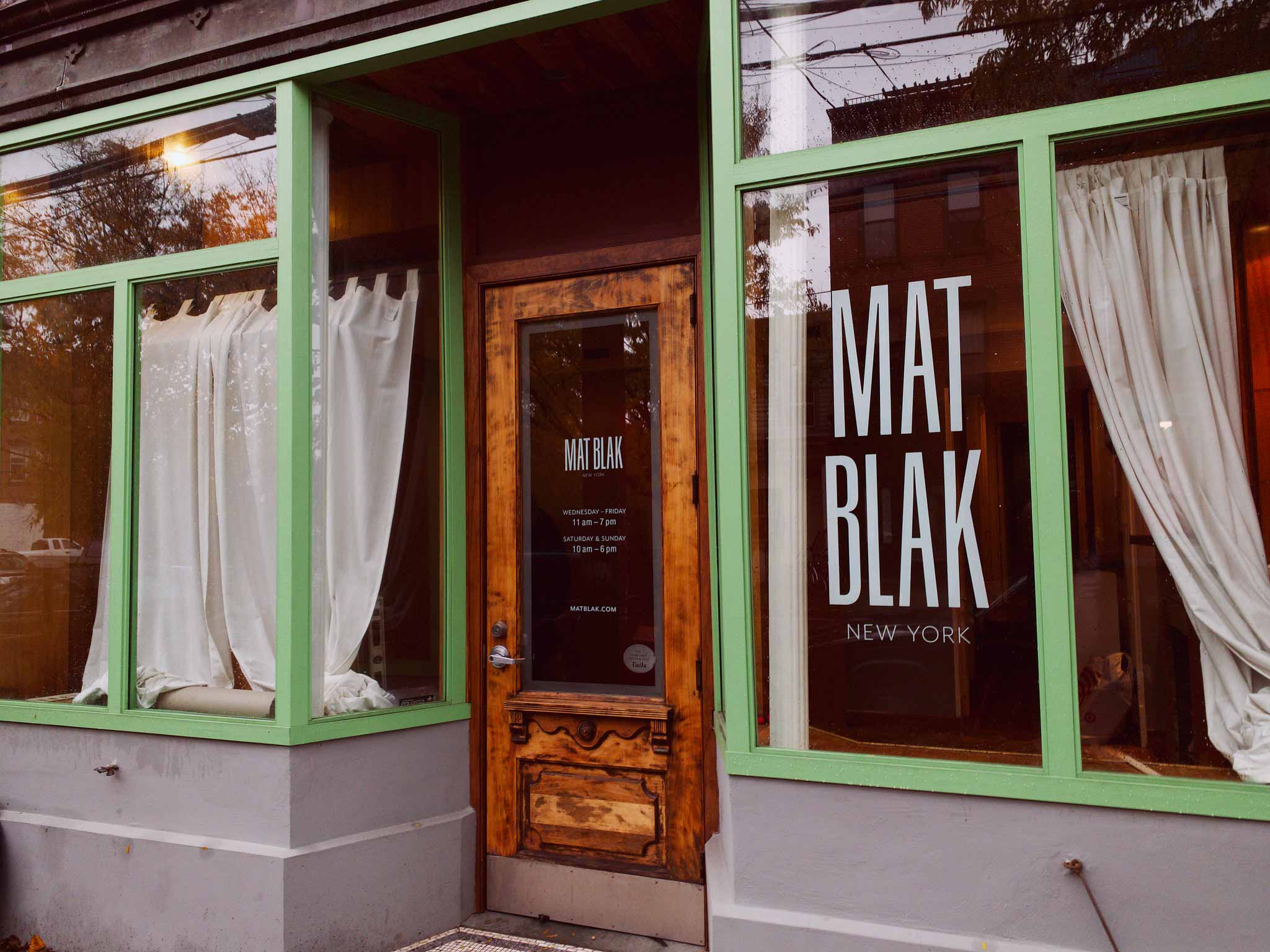 Mat Blak Storefront